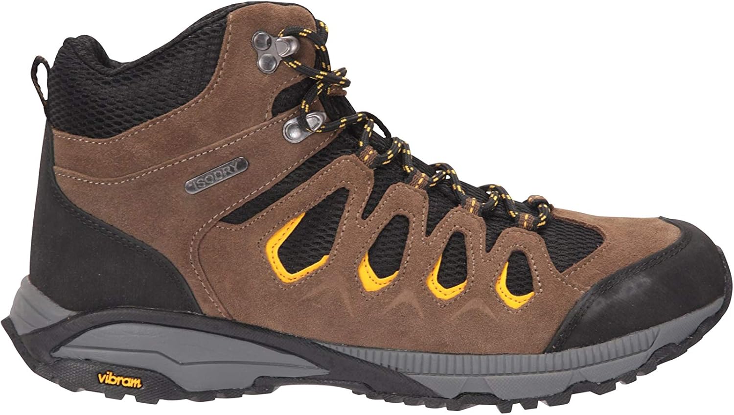 Mountain Warehouse Ambleside Mens Vibram Waterproof Hiking Boots BigaMart