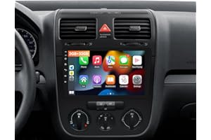 Android 12 Car Radio for VW Jetta Volkswagen Passat CC Jetta Caddy Tiguan Beetle with Carplay Wireless Android Auto, 10.1" Sc