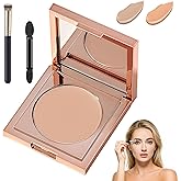 Colored Clay CC Undereye Corrector, Color Corrector for Dark Circles with Brush, Under Eye Concealer, Conceal & Brighten Dark Circles, Under Eye Hydrating Concealer (Light skin, 1)