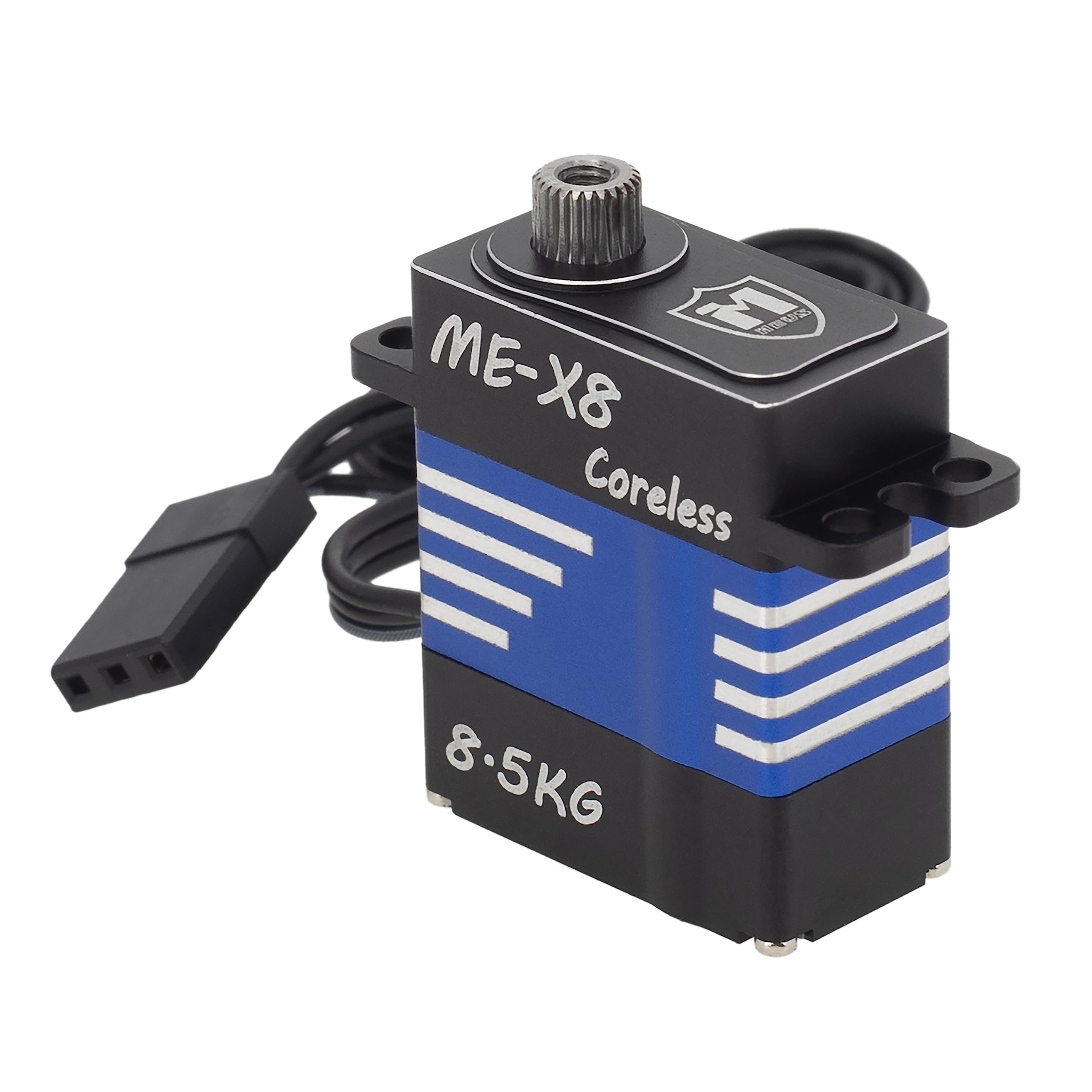 Photo 1 of MEUS Racing Coreless RC Micro Servo 8.5KG with High Torque for SCX24 TRX4M SCX10 TRX4 1/24 1/18 1/10 1/8 RC Crawler Car (MEX-8)