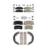 Transit Auto Front Rear Ceramic Disc Brake Pads Kit
