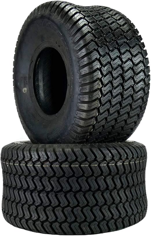 (2) 20x10.008 Turf Tires 4 Ply Lawn Mower and Garden