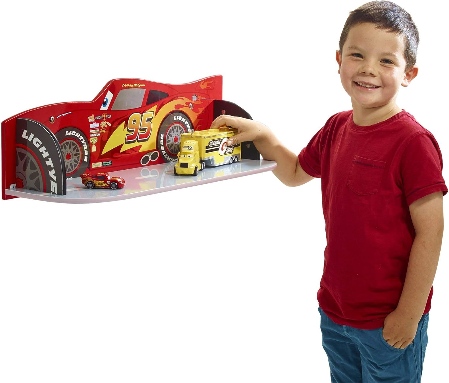 disney cars bookcase