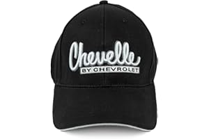 HEM HIGH-END MOTORSPORTS High End Motorsports Black Hat/Cap for Chevelle Owners, with Embroided Logos