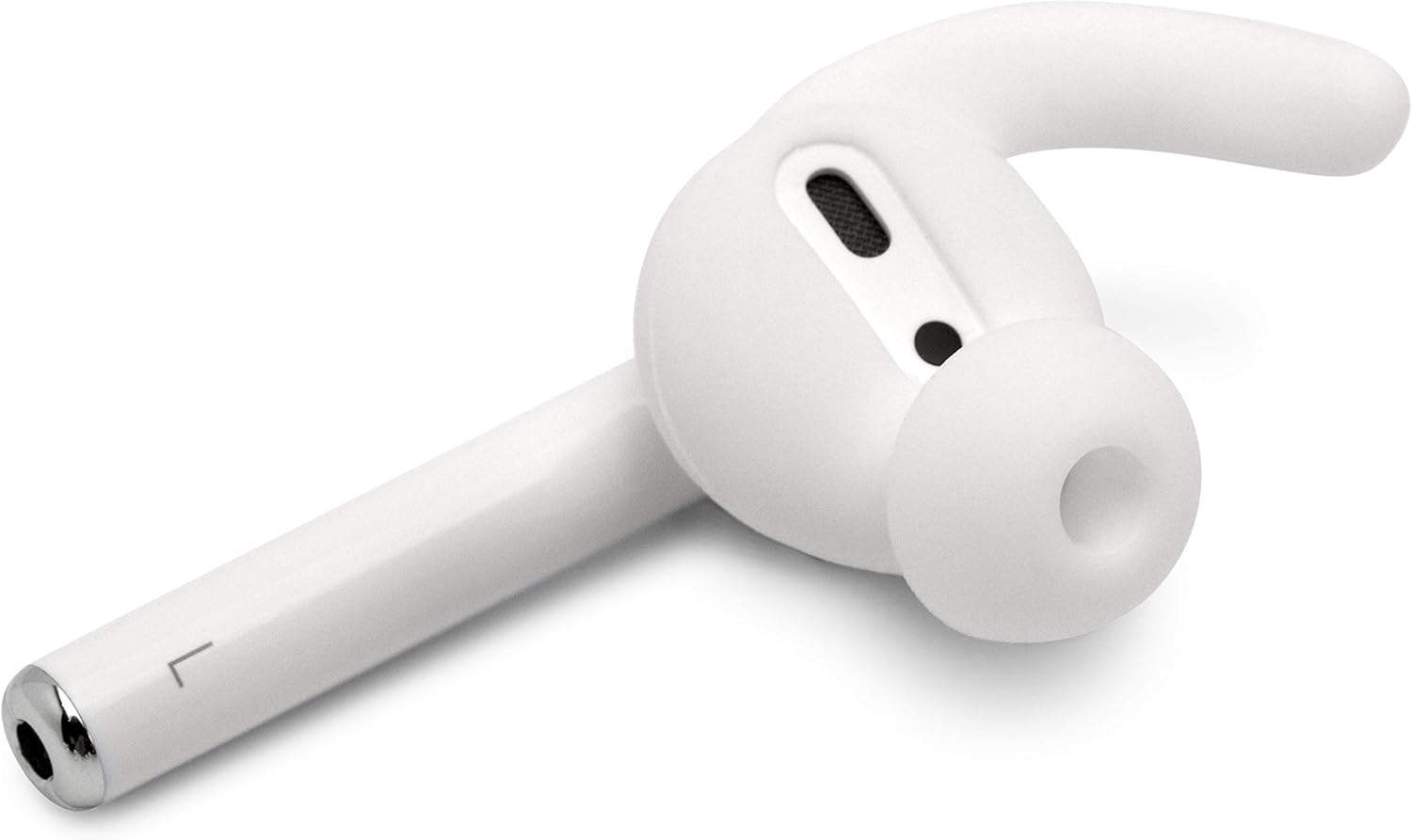 Okuli Set of 6 Silicone EarBuds Ear Tips Hooks For Apple AirPods (1st Gen) Earphones, White - Image 4