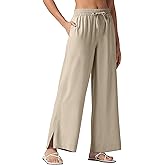 Willit Women's Wide Leg Pants Swim Beach Pants UPF 50+ Lightweight Travel Quick Dry Sun Protective 29" 31"