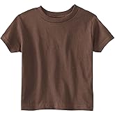 RABBIT SKINS Toddler Jersey T-Shirt, Brown, 2T