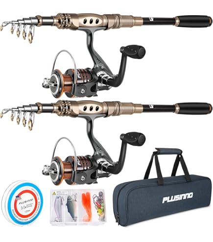 Best Fishing Rod And Reel Combo For Saltwater – Telescopic Fishing Rod and Reel Combo Fishing Pole Saltwater ...