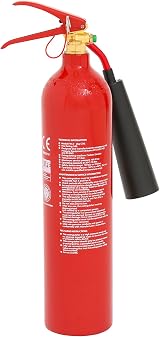 Firechief FXC2 CO2 Fire Extinguisher 2kg Aluminium Red XTR Fire Safety view 5