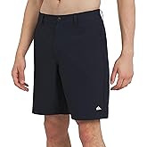 Quiksilver Mens Regular Fit Fixed Waist Water Friendly Active Hybrid Shorts