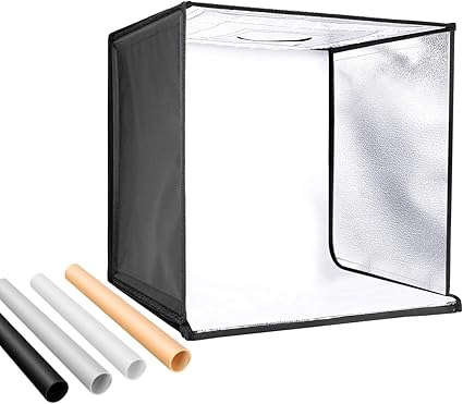 Neewer Caja de luz para estudio fotográfico, 50 cm, luz de ...