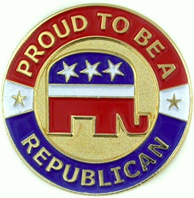 Amazon Com Pinmart Proud To Be A Republican Patriotic Political