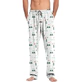 Panning Mens Pajama Pants Sleep Lounge Bottoms Soft Comfy Pj Pant Sleepwear with Pockets