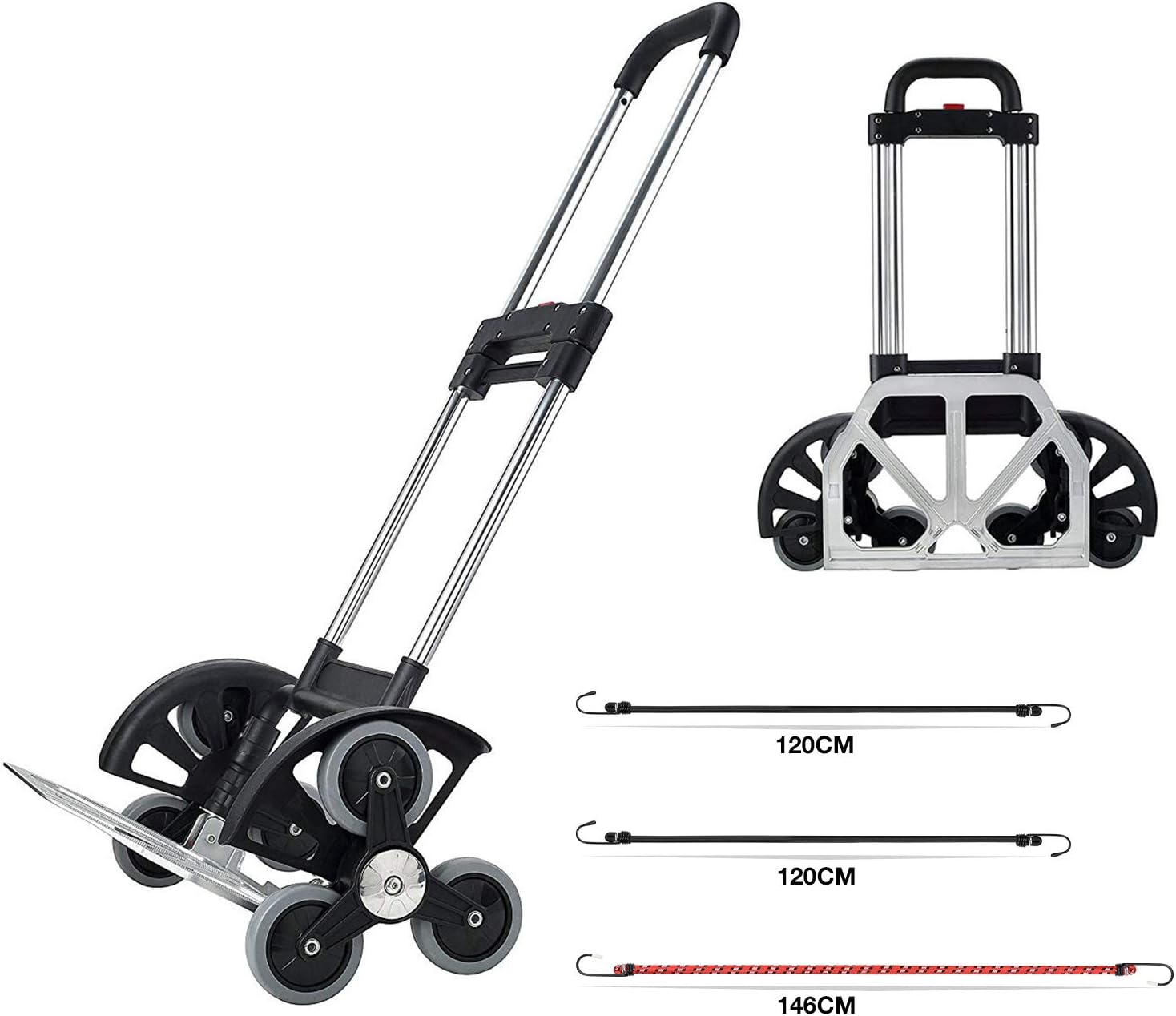 voluker Sackkarre Handkarre Transportkarre klappbar voluker Sackkarre Handkarre Transportkarre klappbar