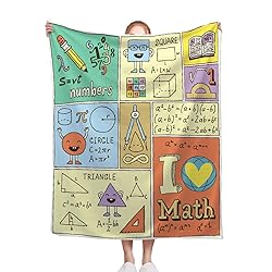 Love You So Math Blanket Flannel Throw Lightweight