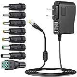 SoulBay 12V 2A Power Supply Regulated 12 Volt DC