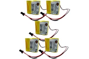 TOP BATTERY SOLUTIONS 5pc Litonia ELB-B002 Battery Emergency Light 3.6v 2.2Ah NiCD ELBB002