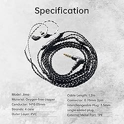 Celest Jimo lEM Cable with Mic,OFC in Ear Earphone