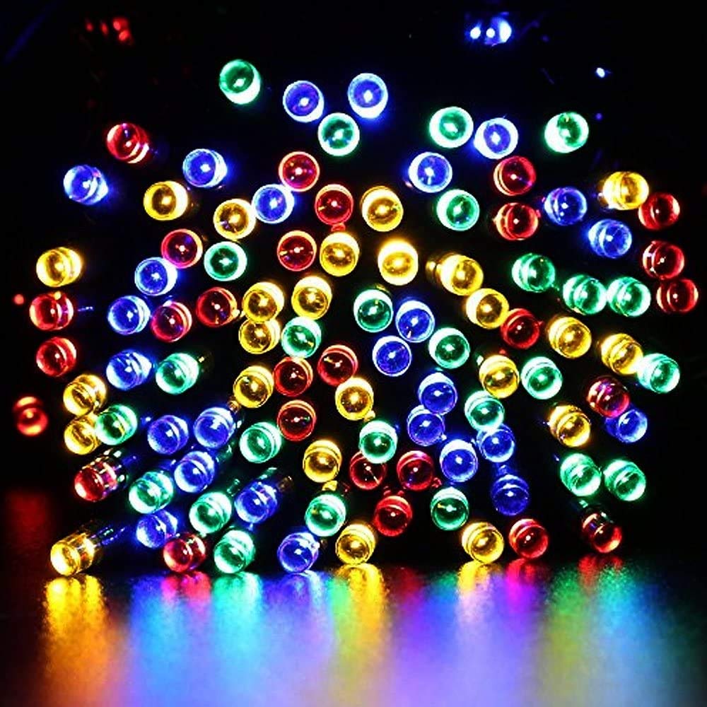 ANTEROOF Solar String Lights Outdoor Led Fairy Lights Solar Fairy String Light for Garden Fence Home Christmas Tree Party Plaza