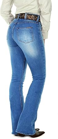calça radade feminina flare