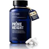 BONE SCIENCE PrimeHeight Bone &amp; Immune Support, Calcium D3 K2, 120 Tablets | Vegan, non-GMO formula with calcium, vitamin D3, K2, magnesium and zinc for daily bone, immune and nutritional support needs
