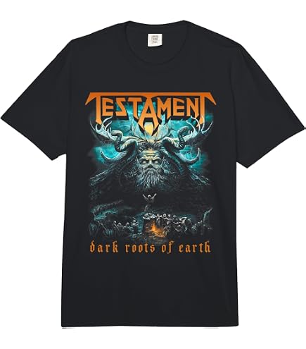 Amazon.com: Testament 'The New Order' (Black) T-Shirt (x-Large