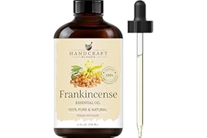 Handcraft Blends Frankincense Essential Oil – Huge 4 Fl Oz – 100% Pure and Natural – Premium Grade Essential Oil for Diffuser and Aromatherapy, Skin, Massage, Candle and Soap Making Fragrance