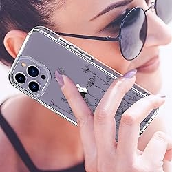 LUHOURI for iPhone 15 Pro Max Case with Screen