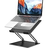 Besign LS10 Aluminum Laptop Stand, Ergonomic Adjustable Notebook Tablet Stand, Riser Holder Computer Stand Compatible with Ai