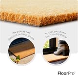 FloorPro Coir Entrance Matting 0.5m x 1m Tough Bristles Cut to Size view 5