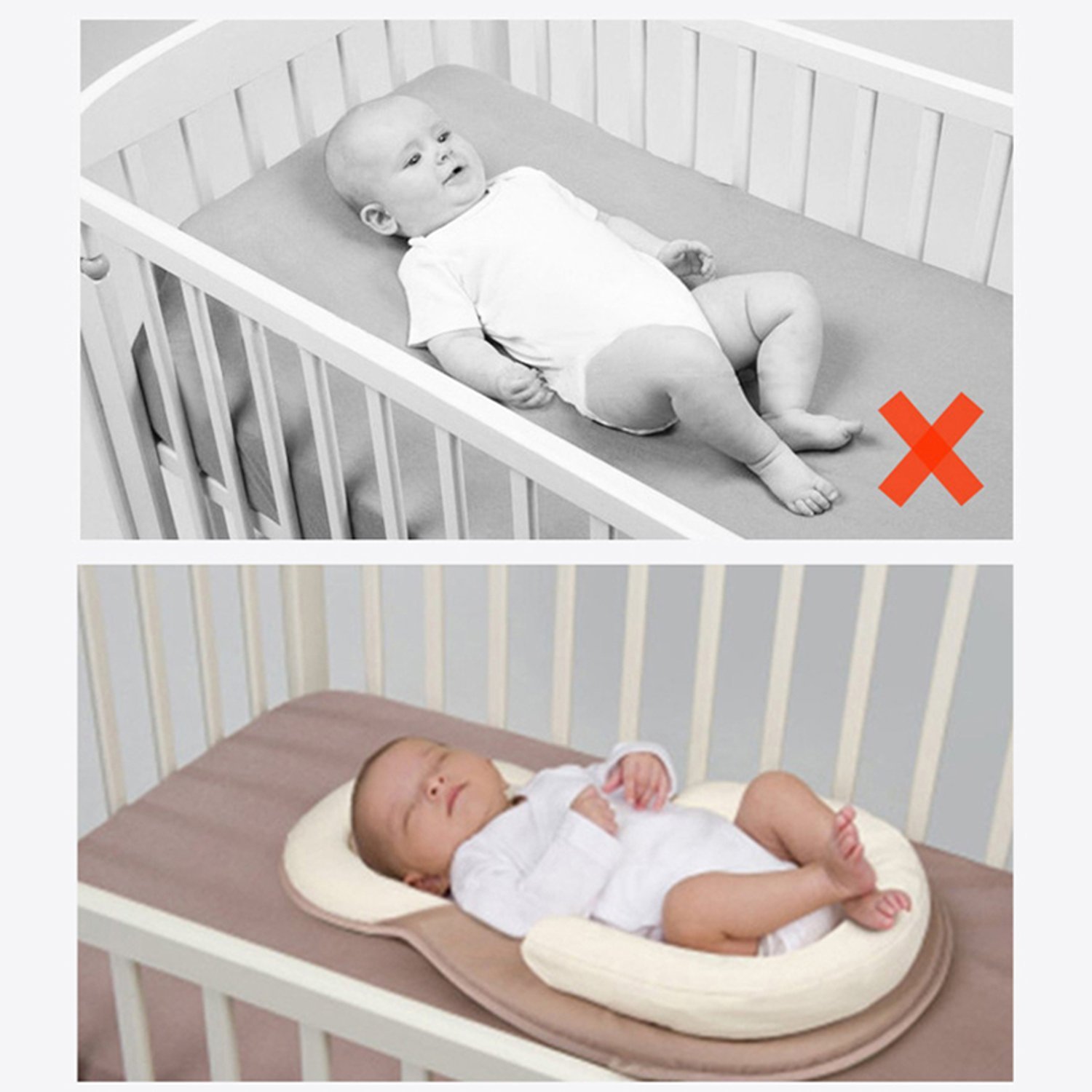 anti roll bed baby sleep positioner