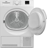Beko DTLCE80051W Tumble Dryer 8 kg Condenser White B Energy view 3
