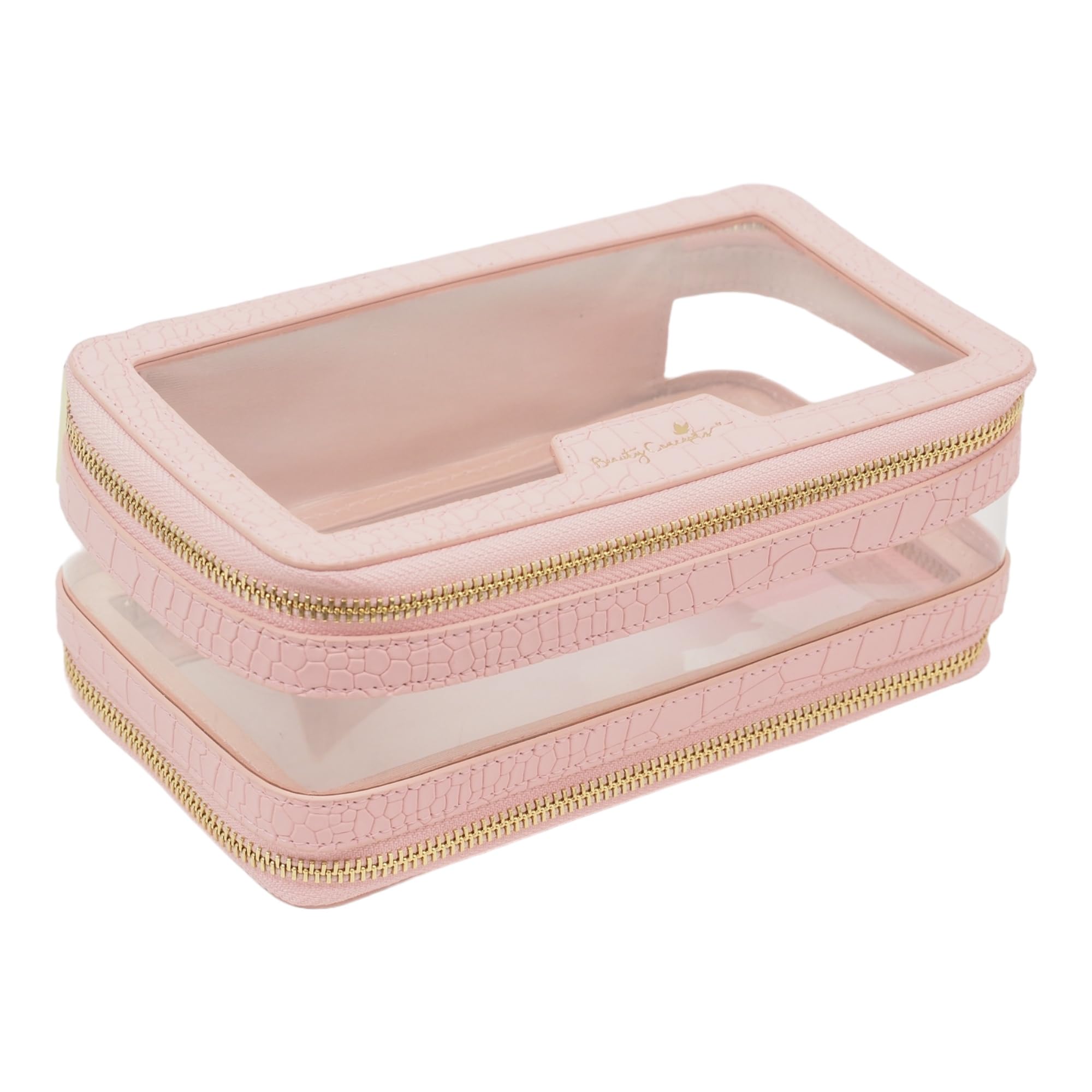 Makeup Bag Double Layer Cosmetic Bag Beauty Bag - Portable Travel Cosmetic Organizer for Beauty Essentials