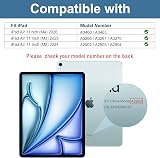 ProCase 2-Pack Screen Protector iPad Air 11" M4 M3 M2 Tempered Glass 9H view 2