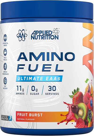 Applied Nutrition Amino Fuel Amino Acids Powder 390g Fruit Burst EAA BCAAs