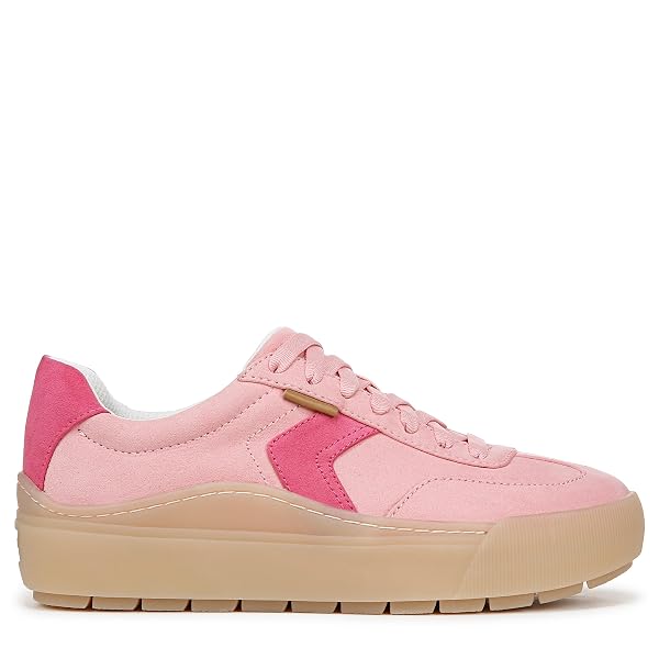 DR. SCHOLL’S WOMEN’S TIME OFF WIN SNEAKER PINK LEMONADE FABRIC 5 M