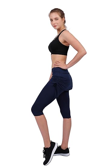 HonourSport Faldas Deportivas para Mujer Pantalones Cortos con Bolsillos Cordones