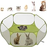 Pawaboo Small Animals Playpen Waterproof Pet Cage Tent Green