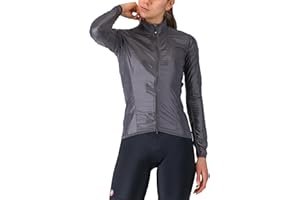CASTELLI Women's Aria Shell 2 Jacket, Ultralight Packable Windproof Cycling Shell, Breathable Panels for Cool Weather Rides