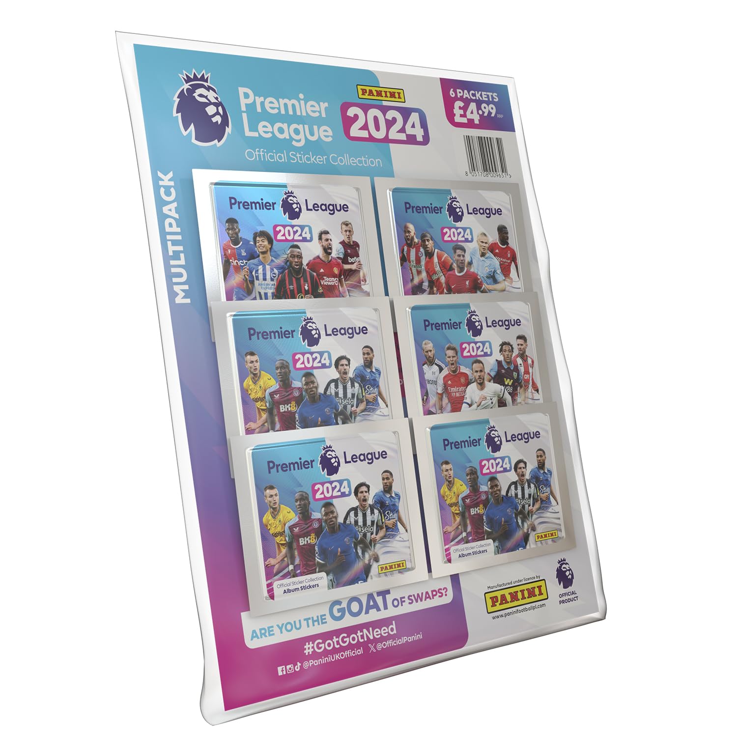 Premier League 2023/24 Sticker Collection Multipack — image 1