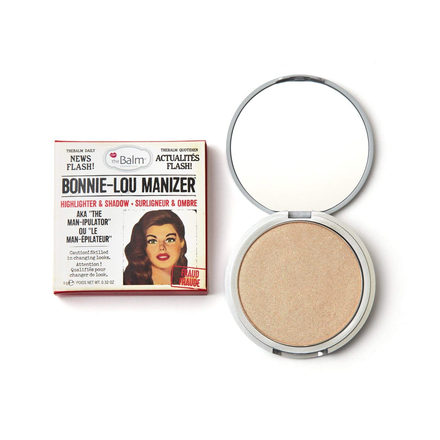 The Balm Lou Manizer 9gr Bonnie Lou - Highlighter Shimmer Shadow
