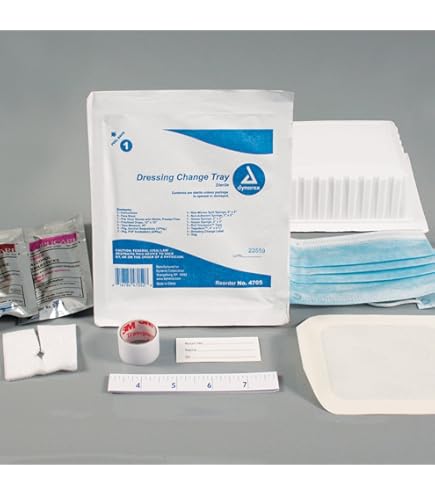 Amazon.com: Medline Dressing Change Tray with Chloraprep (Pack of 40) :  Industrial & Scientific