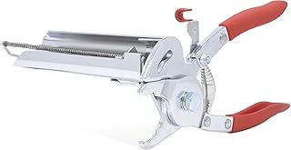 REGUR Ro-DOZ 33 Ringzange mit schwenkbarem Magazin zum Verbinden und Befestigen von Gabionen, Steinkörben, Drahtgittern u.v.m.