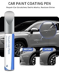PARTS4EV 1D4 Pewter Metallic Touch Up Paint