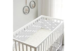 BETHBEAR 6 in 1 Breathable Mesh Liner Anti-Collision Breathable Cushioned Pads Soft Padding for Sides Padded Covers (Cloud)