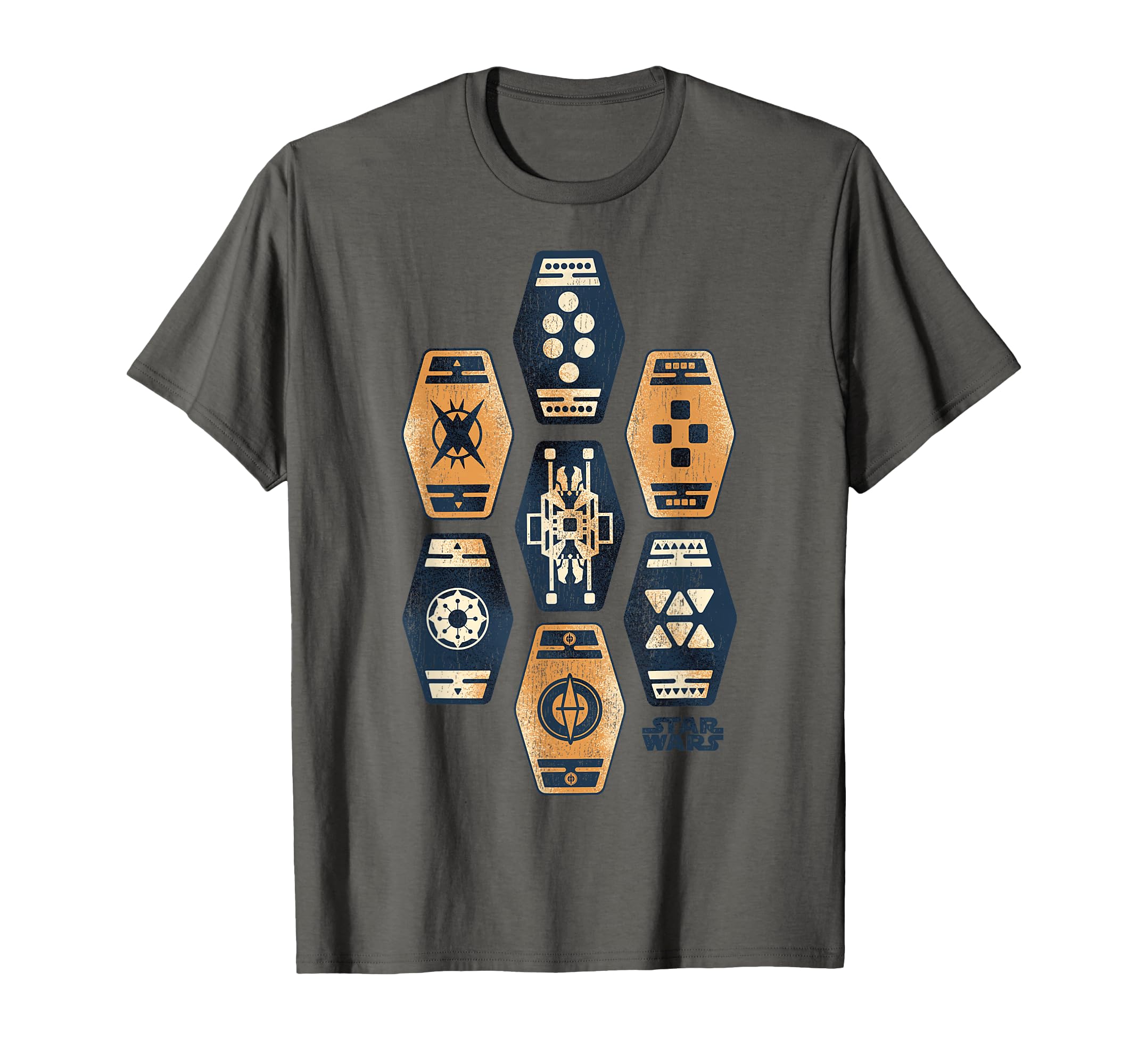 Star Wars Han Solo Movie Sabacc Game Vintage T-Shirt