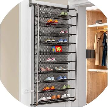 Einfacher Flur Schuh Organizer Uber Die Tur Schuhe Wandschrank