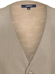Gioberti Men's Formal Suit Vest Fit for Business or