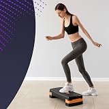 KAYMAN Fitness Steps – Adjustable 10/15 cm, Home Gym, Aerobics, Cardio view 7