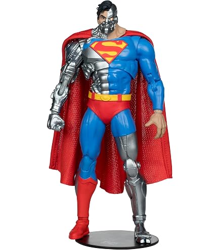 McFarlane Toys – Figurine DC Multiverse Eradicator 17,8 Cm – Return Of Superman – 22 Articulations, 2 Mains Et Socle Inclus – Carte Biographique